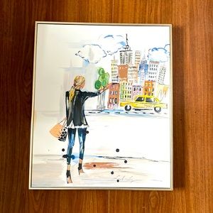 Very loved city wall canvas!